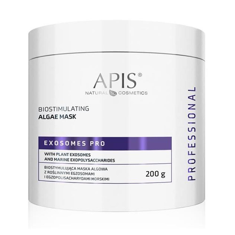 APIS EXOSOMES PRO, Biostimulierende Algenmaske mit Pflanzenexosomen, Anti-Aging , 200 g 200 g