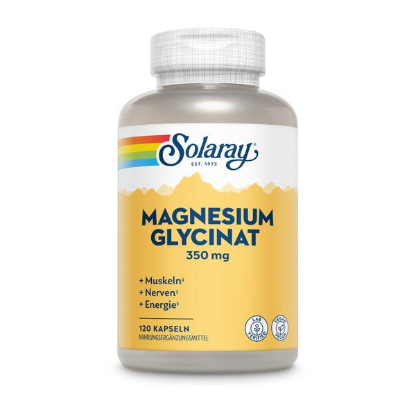 Solaray Magnesium Glycinat 350 120 St