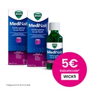 Produktabbildung: WICK MediNait Erkältungssirup 2 x 180ml 2X180 ml