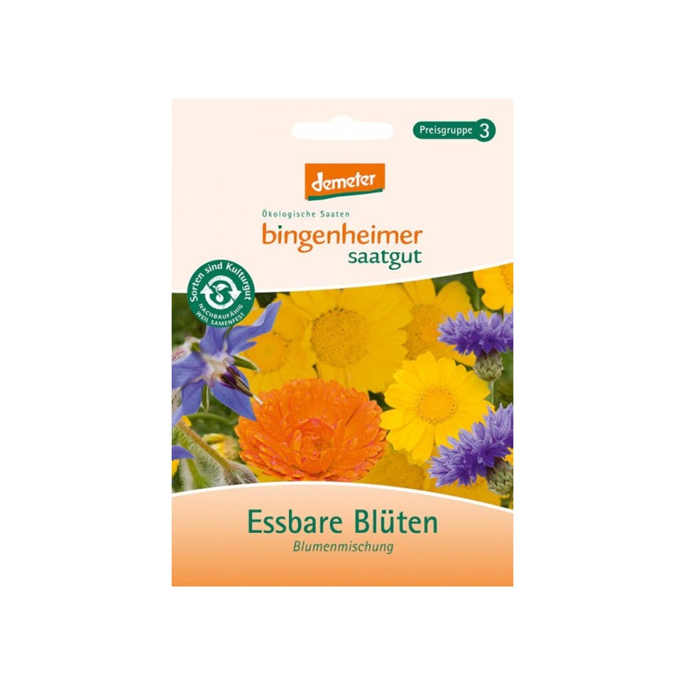Bingenheimer Saatgut - Essbare Blüten