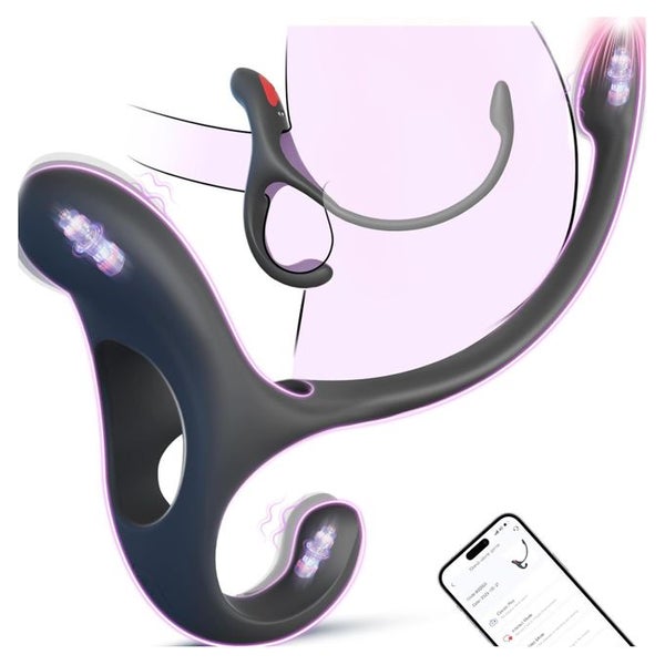 YAWNSHE Analplug Prostata Hoden Stimulation Männer 1 St
