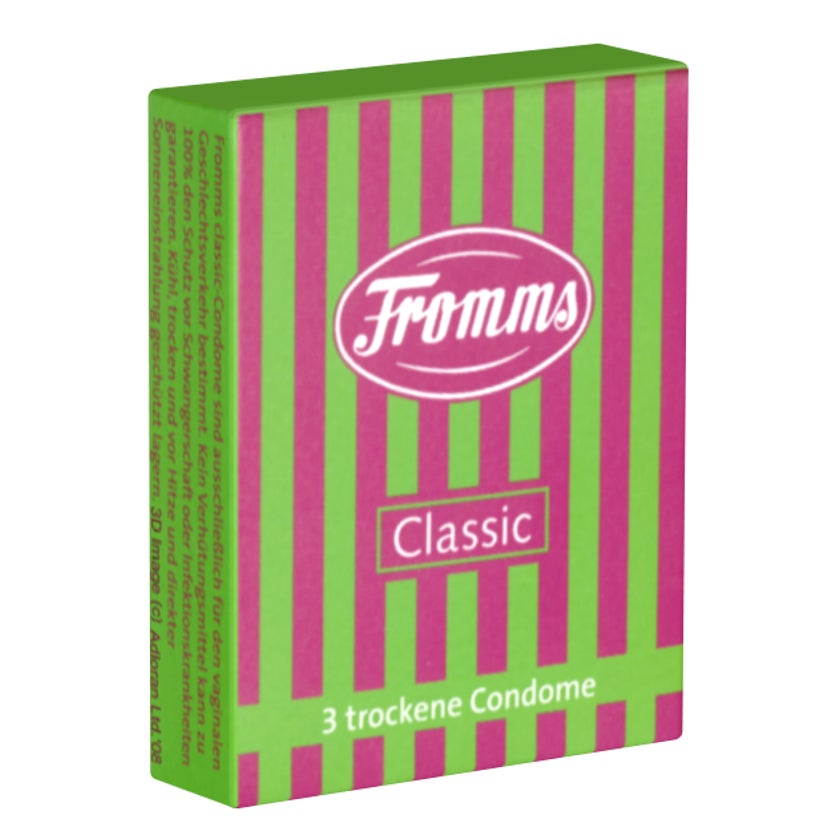 Classic» trockene Kondome ohne Gleitmittel (3 Kondome) 3 St online kaufen