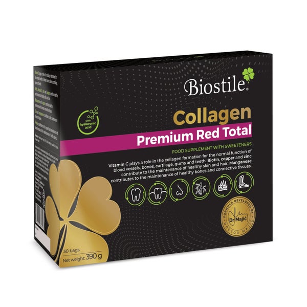 Biostile Collagen Premium Red Total 30 St