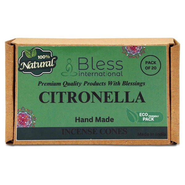 Räucherkegel Citronella 20 Stück Yoga Citronella Pack Of 20 1 St