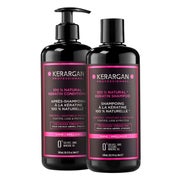 Kerargan - Duo Shampoo & Spülung mit Keratin 1000 ml