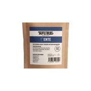 Tjure Hund - Snack Ente 150 g | Ideale Größe | proteinreiche Belohnung | 150,00 g