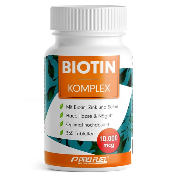 ProFuel - Biotin hochdosiert 10.000mcg Tabletten Zink+Selen 365 St