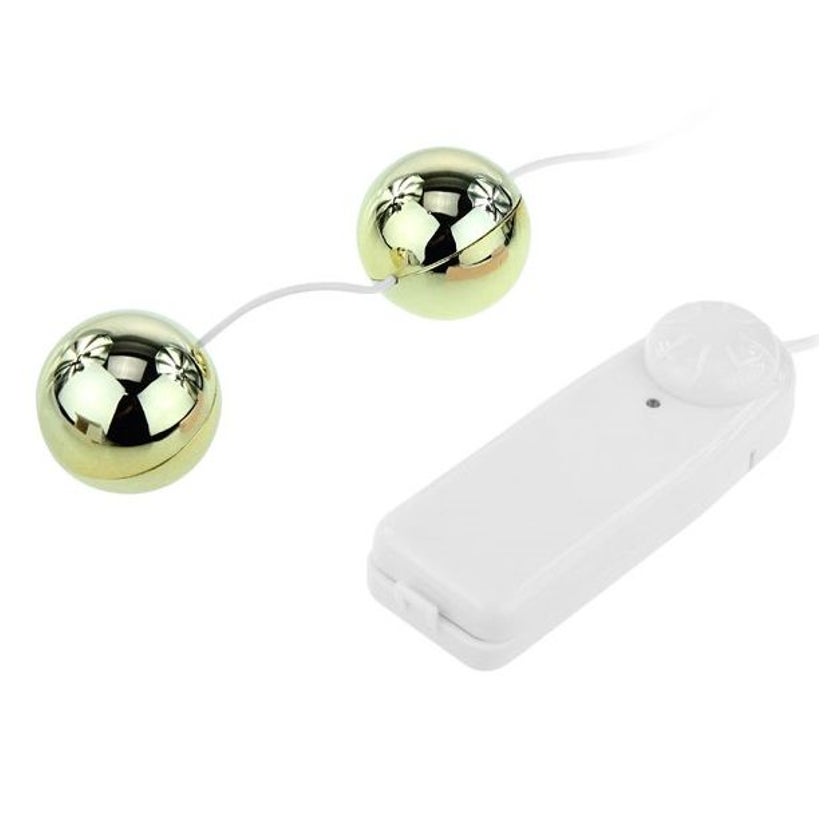 Baile - Goldener Vibrator mit chinesischen Kugeln 70 g online kaufen
