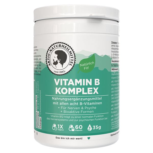 Aktiv Naturheilmittel Vitamin B Komplex 60 St
