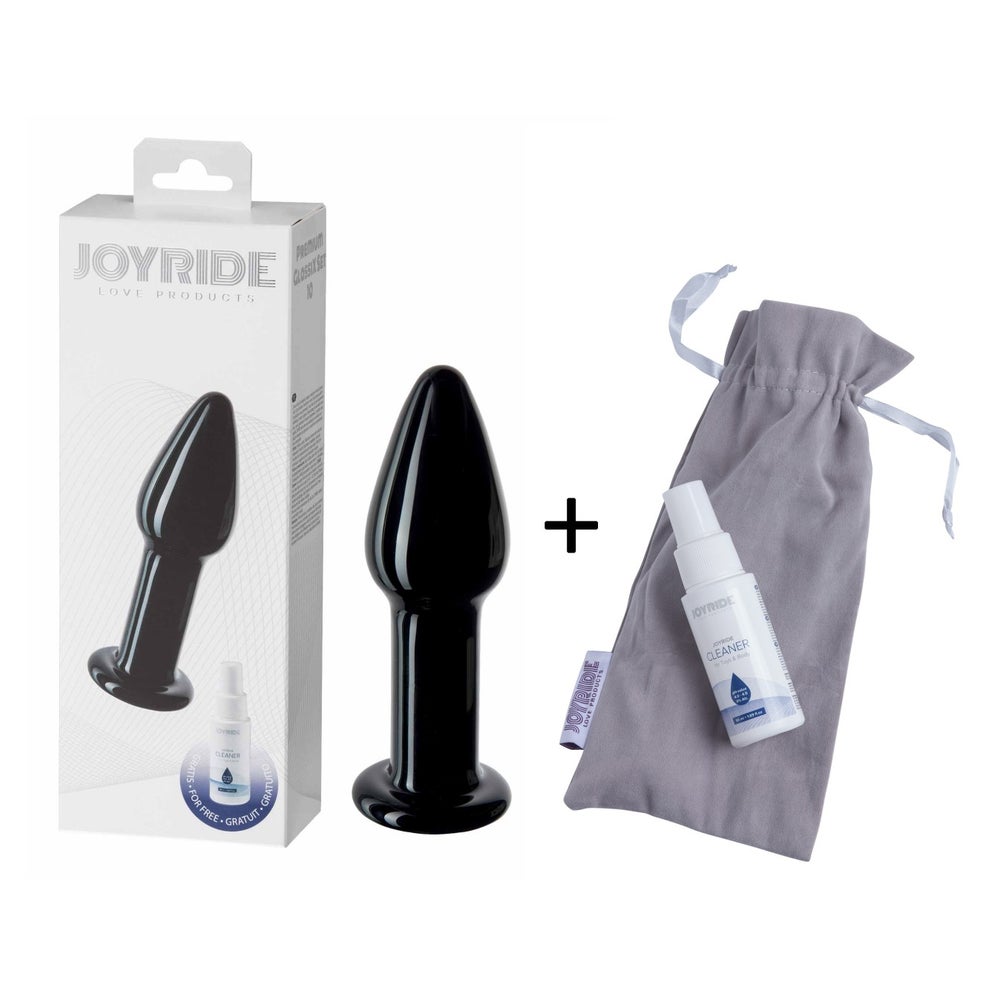 JOYRIDE - GlassiX Set - Hand gefertigter Glas-Dildo