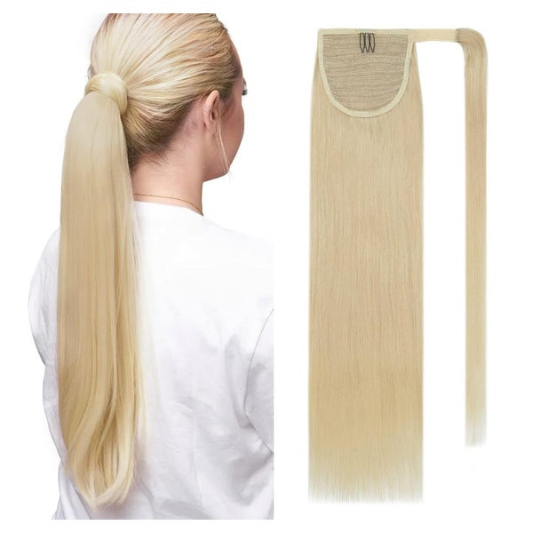 Pferdeschwanz Haarteil Echthaar Extension 95g 50cm 50 cm #61 1 St