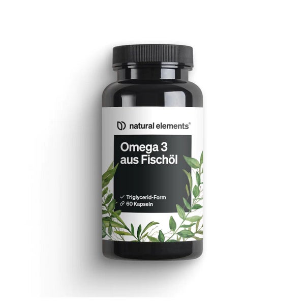 natural elements Omega 3 Fischöl 60 St