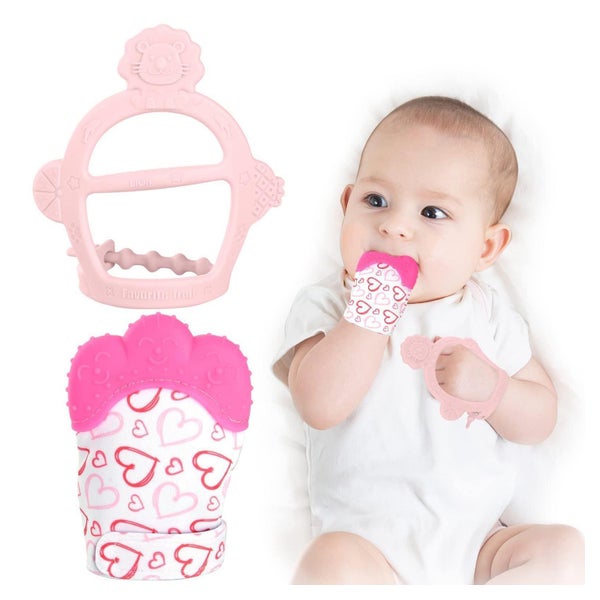 Beißring Baby Spielzeug Zahnungshilfe BPA Frei 1 St