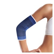 Lifemed Elastische Sportbandage blau "Ellbogenschutz", Gr. L 12 St