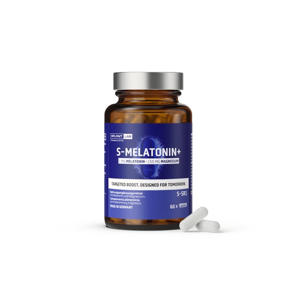 MELATONIN PLUS - Einschlafen & Nerven 60 St