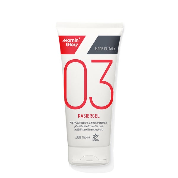Rasiergel 03: Hautschutz & Präzision - Profiqualität 100 ml
