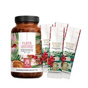 Produktabbildung: Intim-Komfort-Paket: D-Mannose, Cranberry & Milchsäurebakterien in einem veganen Bundle - FLORAINTIMA & BEERENBLASE-STICKS - NATURTREU® 65.9 g