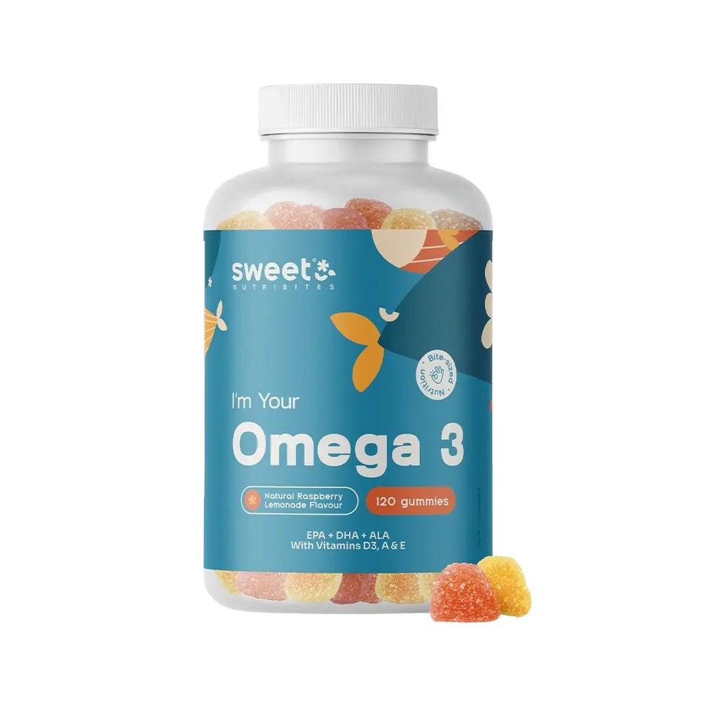 Sweet Nutribites Omega-3 Gummibonbons - XL Aktion 120 St