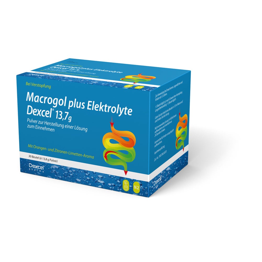 Macrogol plus Elektrolyte Dexcel® 13,7 g 30 St