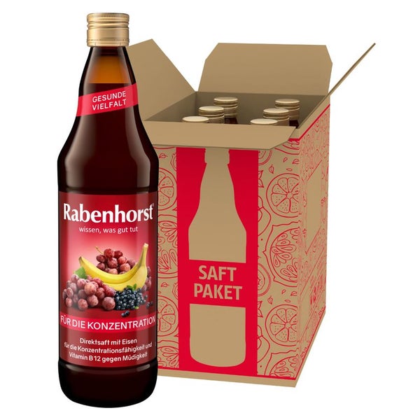 Rabenhorst Für die Konzentration 6x 700ml 4200 ml