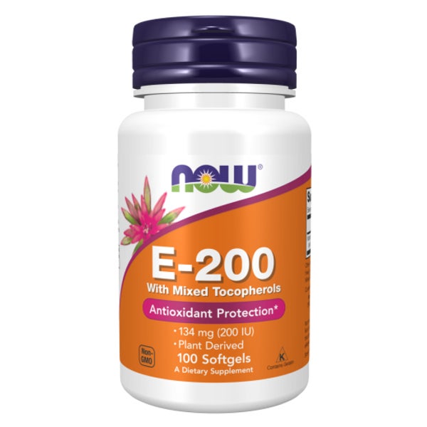 Vitamin E-200 mit gemischten Tocopherolen, Kapseln 100 St