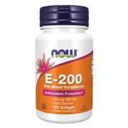 Vitamin E-200 mit gemischten Tocopherolen, Kapseln 100 St