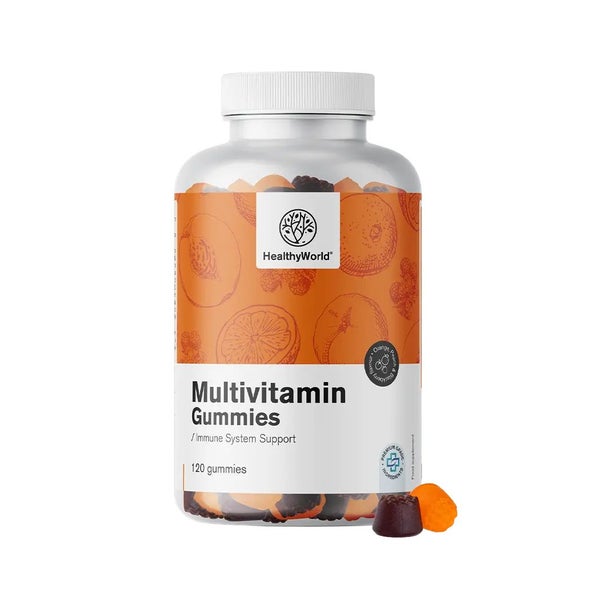 HealthyWorld Multivitamine Gummies mit 10 Vitaminen 120 St