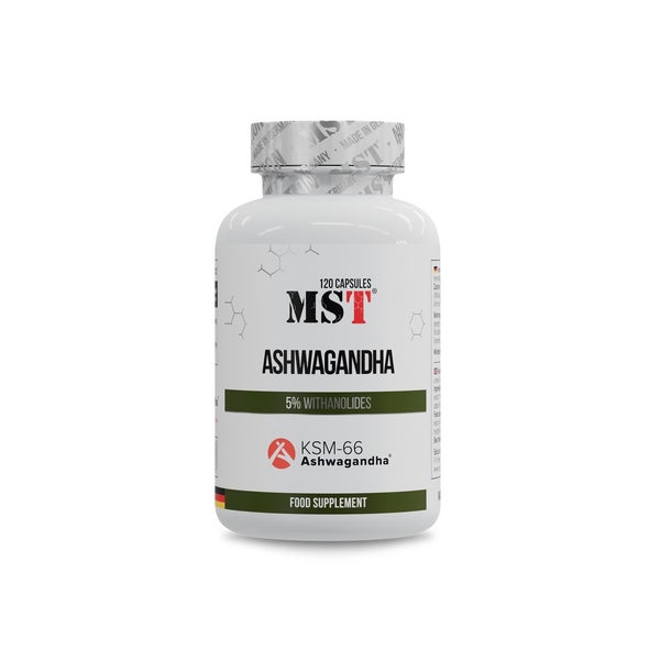MST Nutrition® Ashwagandha KSM 66® 120 Kapseln 120 St