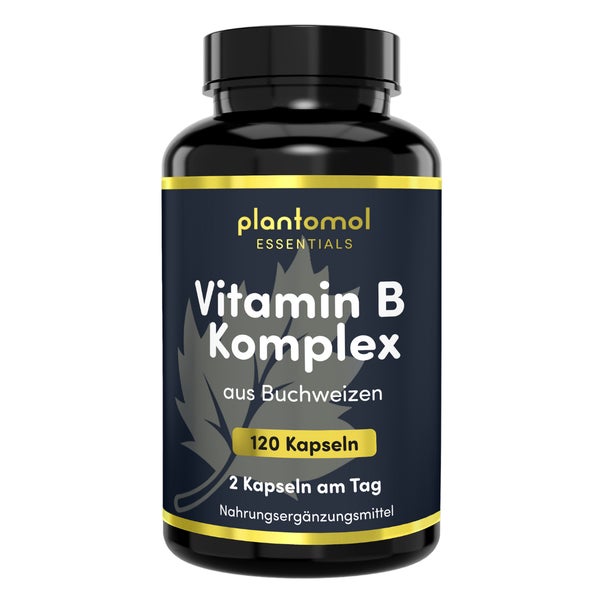 plantomol® - Vitamin B-Komplex aus Buchweizen - für 2 Monate