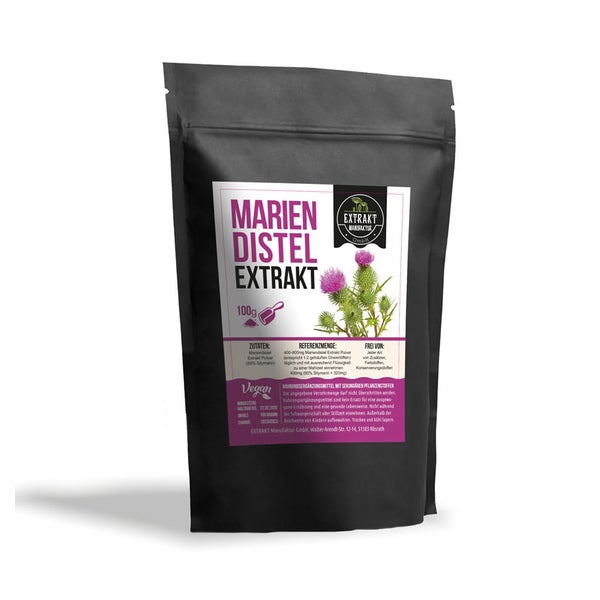 Extrakt Manufaktur Mariendistel Extrakt Pulver 100 g