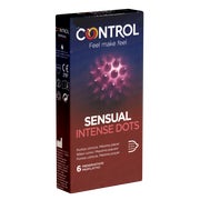 Sensual Intense Dots – 6 Spikes-Kondome, 52 mm Breite (6 Kondome) 6 St