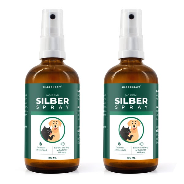Silberkraft Kolloidales Silberspray 2 x 100 ml 200 ml