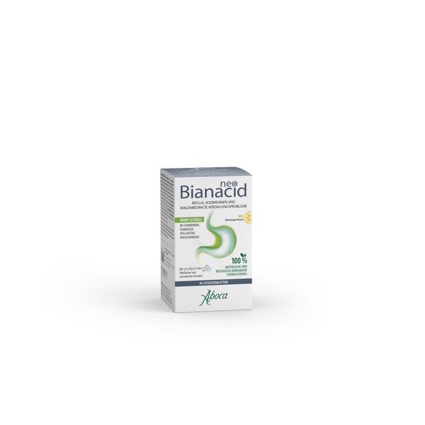 Neo Bianacid Lutschtabletten Zitronengeschmack 45 St