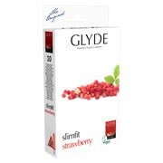 Ultra «Slimfit Strawberry» – Schmale, vegane Kondome, 10 St. (10 Kondome) 10 St