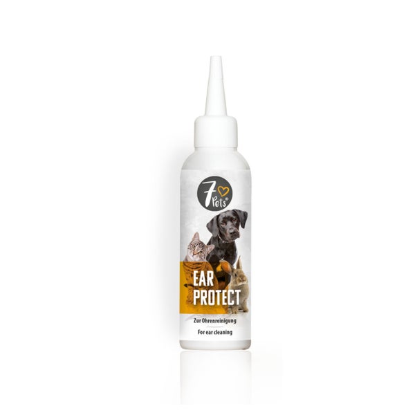 7Pets Ear protect Ohrenpflege - Für Hunde, Katzen & Kleintiere - 100 ml 1 St