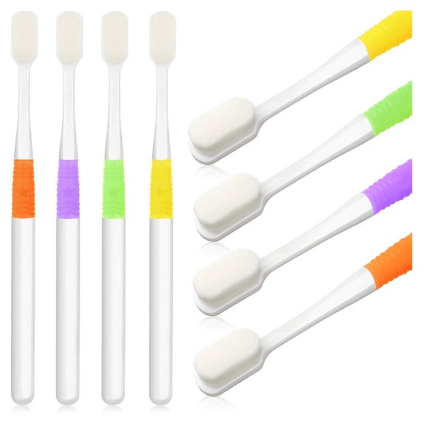 4er Set Weiche Micro Nano Zahnbürste Extra Weiche Borsten fü 1 St