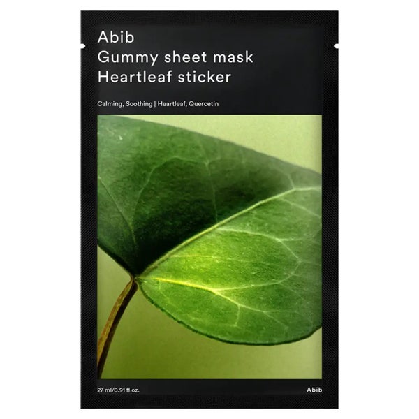 ABIB Gummy Sheet Mask Heartleaf Sticker 1 ml