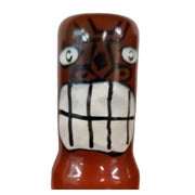 Scherzkondom «Tiki Totem Friki» – handbemaltes Kondom (1 Stück) 1 St