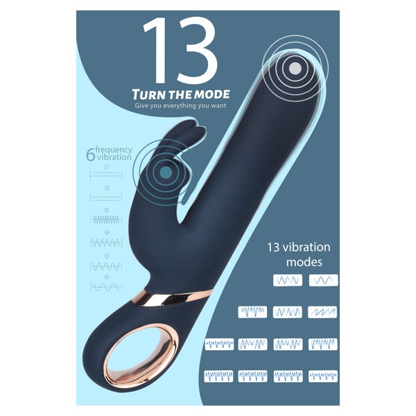 BIG DOUBLE - Rabbit Vibrator 1 St