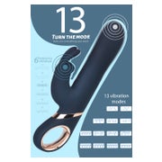 BIG DOUBLE -  Rabbit Vibrator 1 St