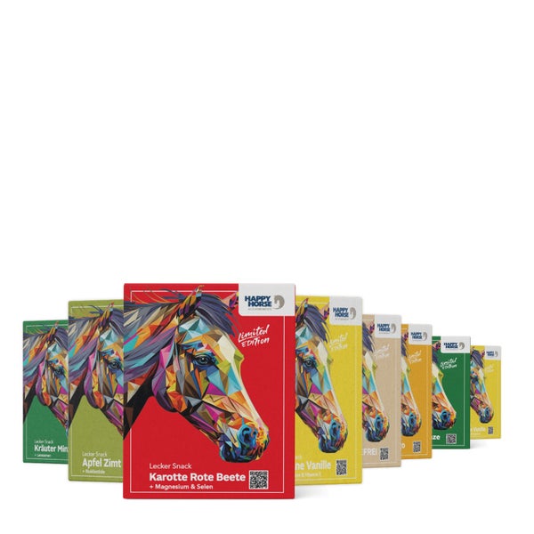 Happy Horse - Multibox "Lecker Snacken" 8 x 800 g 6,40 kg