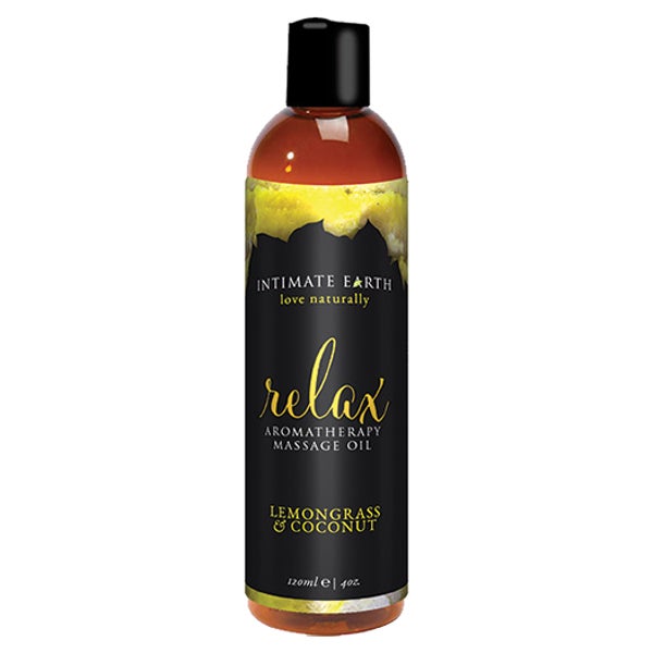 «Relax» Massageöl 120 ml - vegan, Lemongrass/Kokos. (0.12 l) 120 ml
