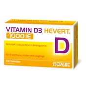 Produktabbildung: Vitamin D3 Hevert 1000 I.e. Tabletten 100 St