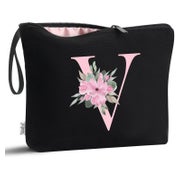 Vavabox Personalisierte A-Z Kosmetiktasche mit Herz-Motiv - Perfektes Geschenk