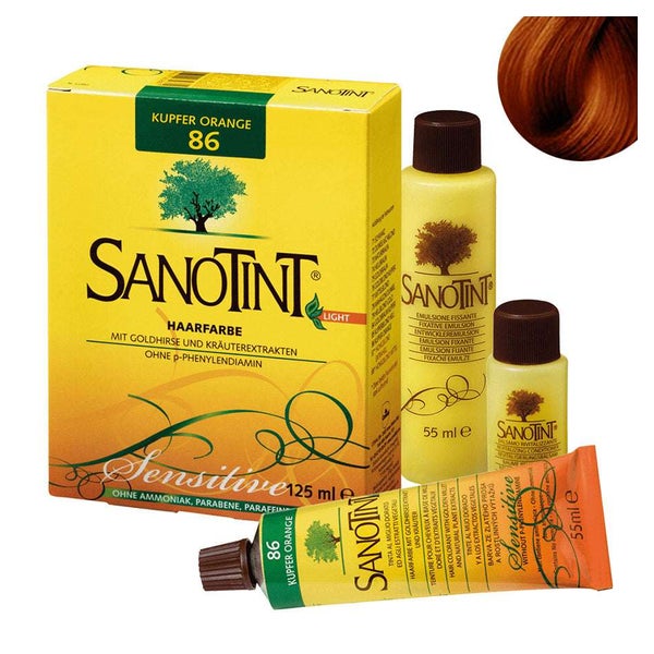 SANOTINT sensitive 86 Kupfer Orange 125 ml