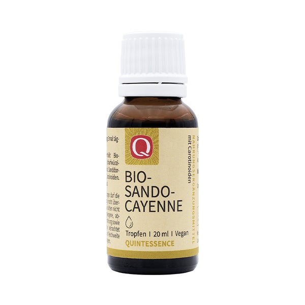 Quintessence Sandocayenne in Bioqualität - mit Capsaicin 20 ml