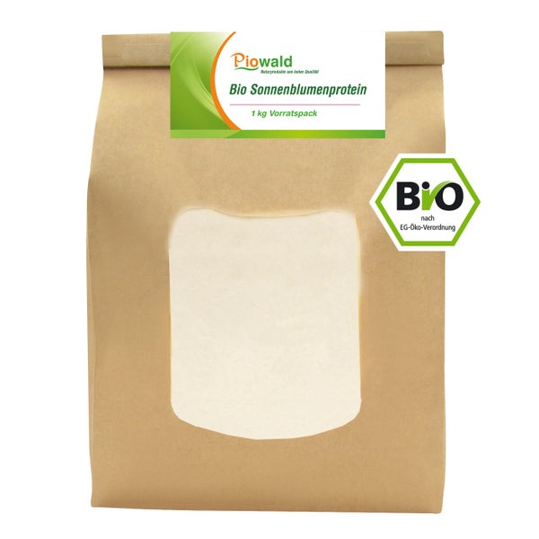 Piowald BIO Sonnenblumenprotein 1000 g
