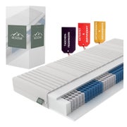 hERZtal Microfiber Orthop. 7 Zone Pocket Spring16 100x200 cm