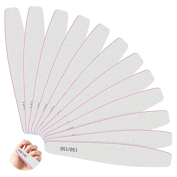 Professionelle Nagelfeilen-Set 12 Stück 150/150 Gelnägel Acr 1 St