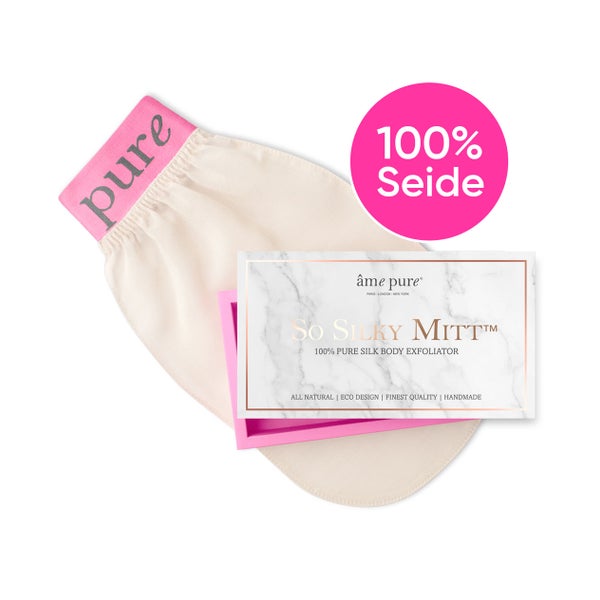âme pure So Silky Mitt - 100% Reine Seide 1 St
